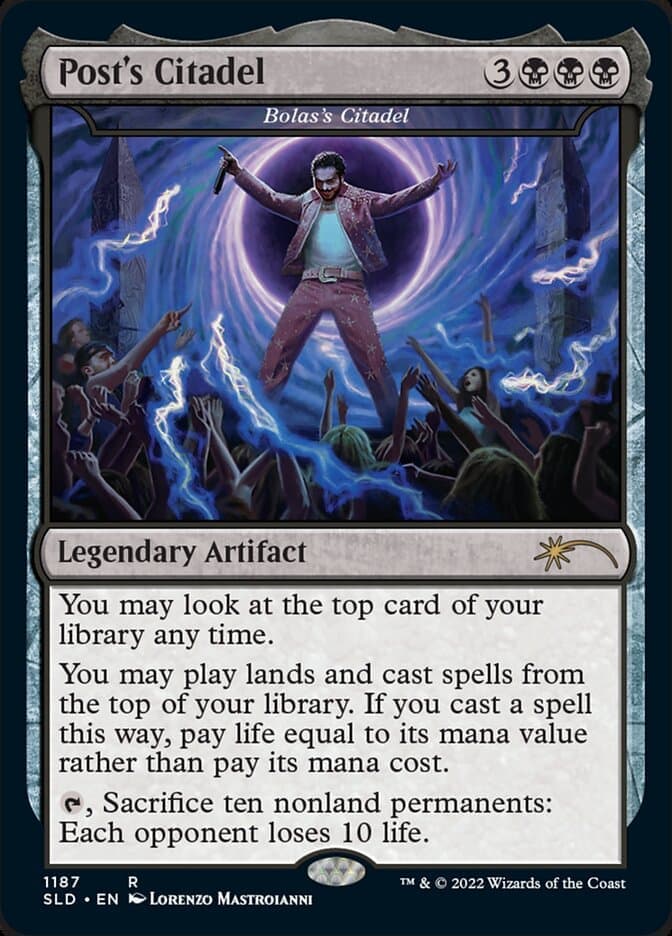 Post's Citadel - Bolas's Citadel [Secret Lair Drop Series] Foil