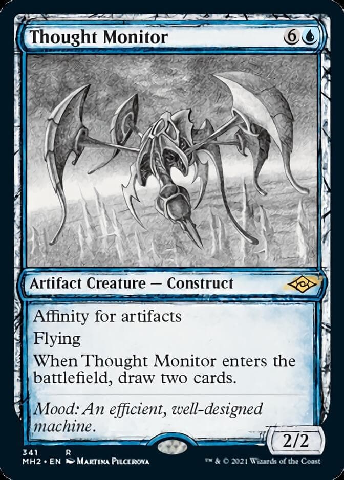 Thought Monitor (Sketch) [Modern Horizons 2] Foil
