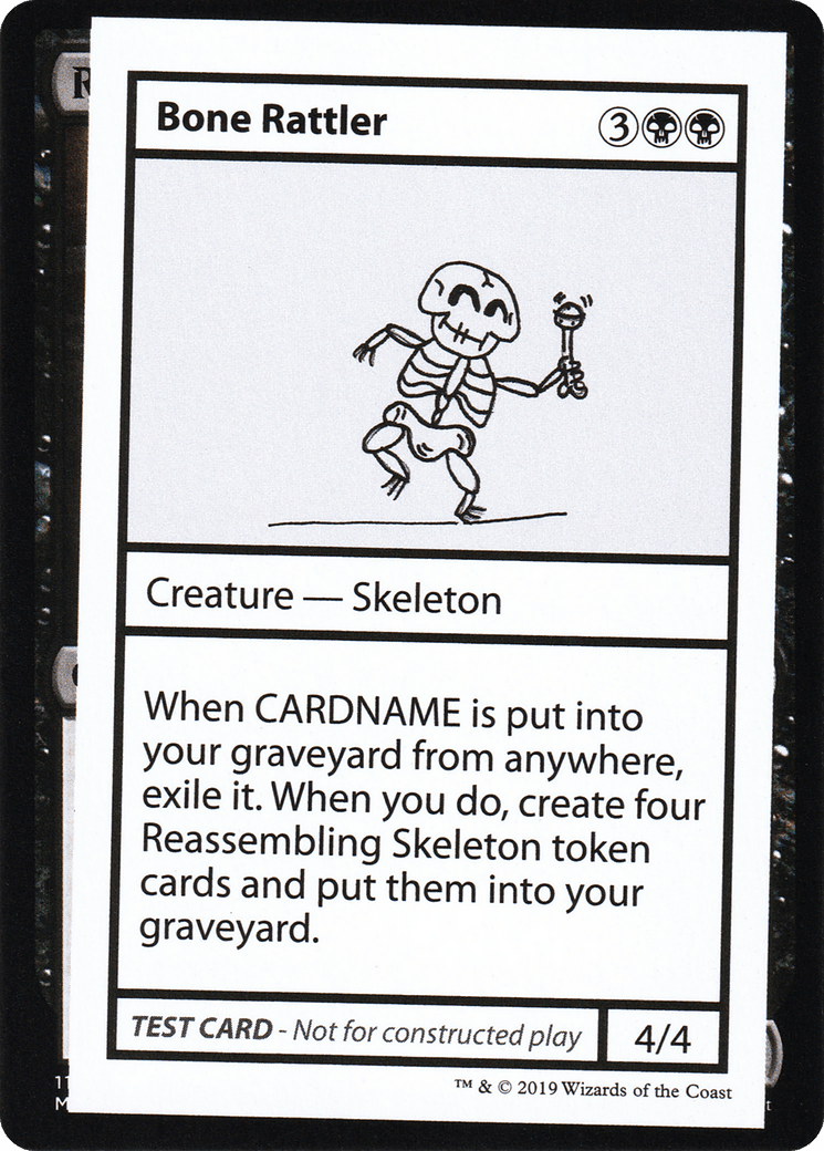 Bone Rattler (2021 Edition) [Mystery Booster Playtest Cards]