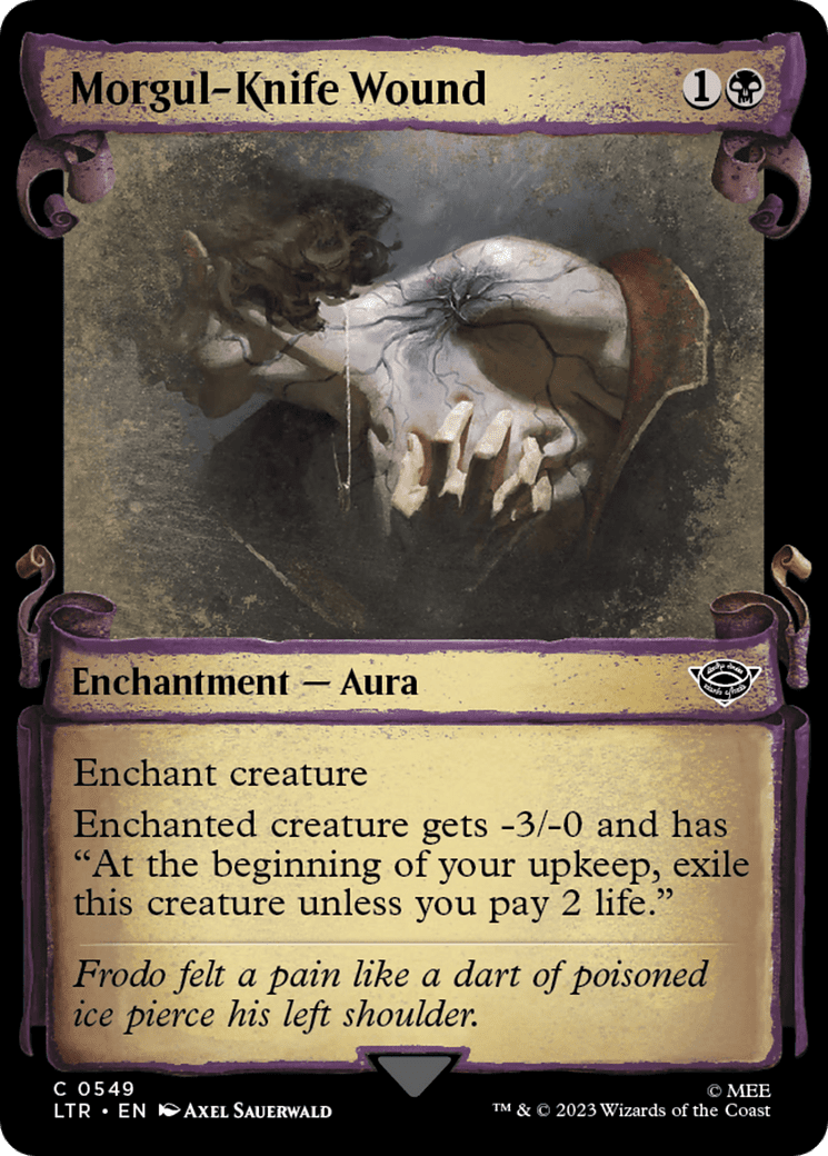 Morgul-Knife Wound [The Lord of the Rings: Tales of Middle-Earth Showcase Scrolls] Foil
