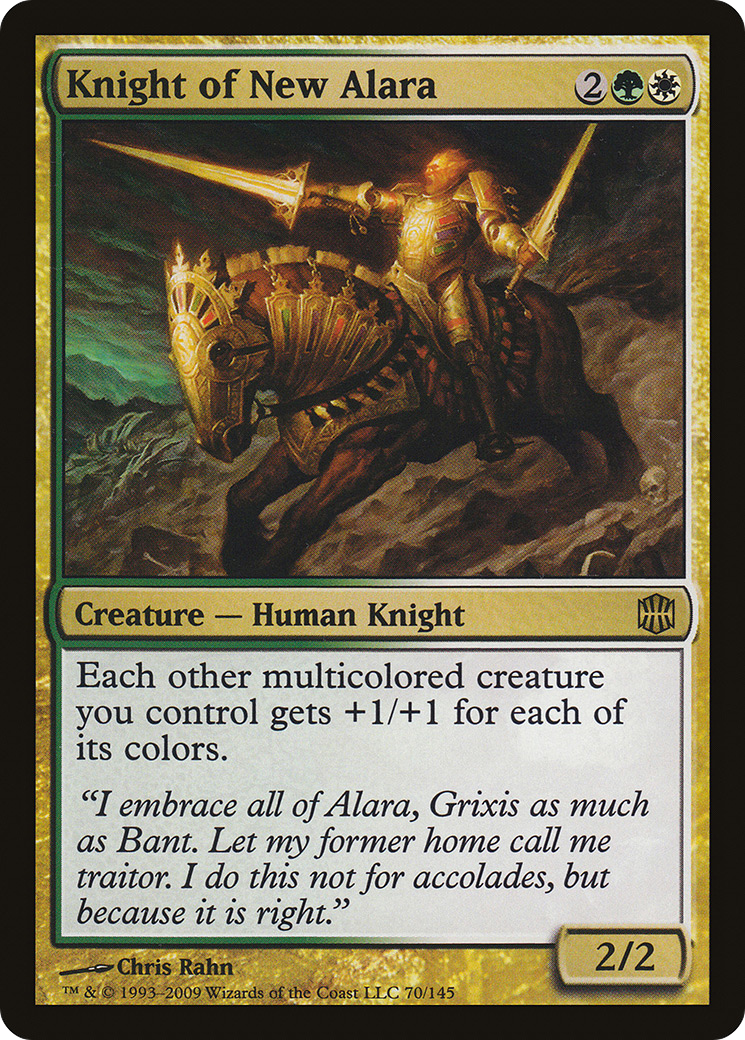 Knight of New Alara [Alara Reborn] Foil