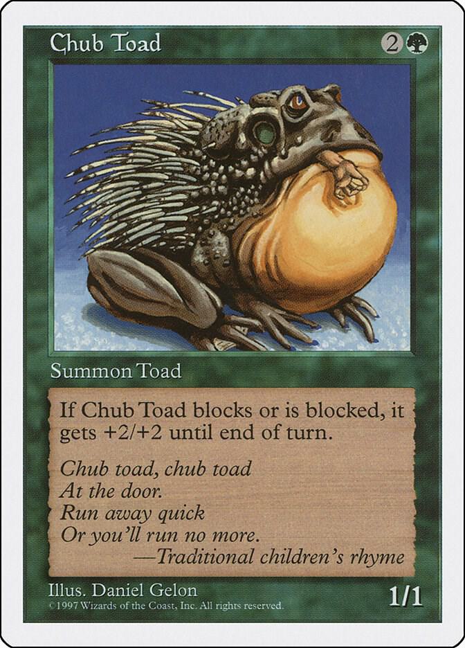 Chub Toad 283/455 (Fifth Edition) 