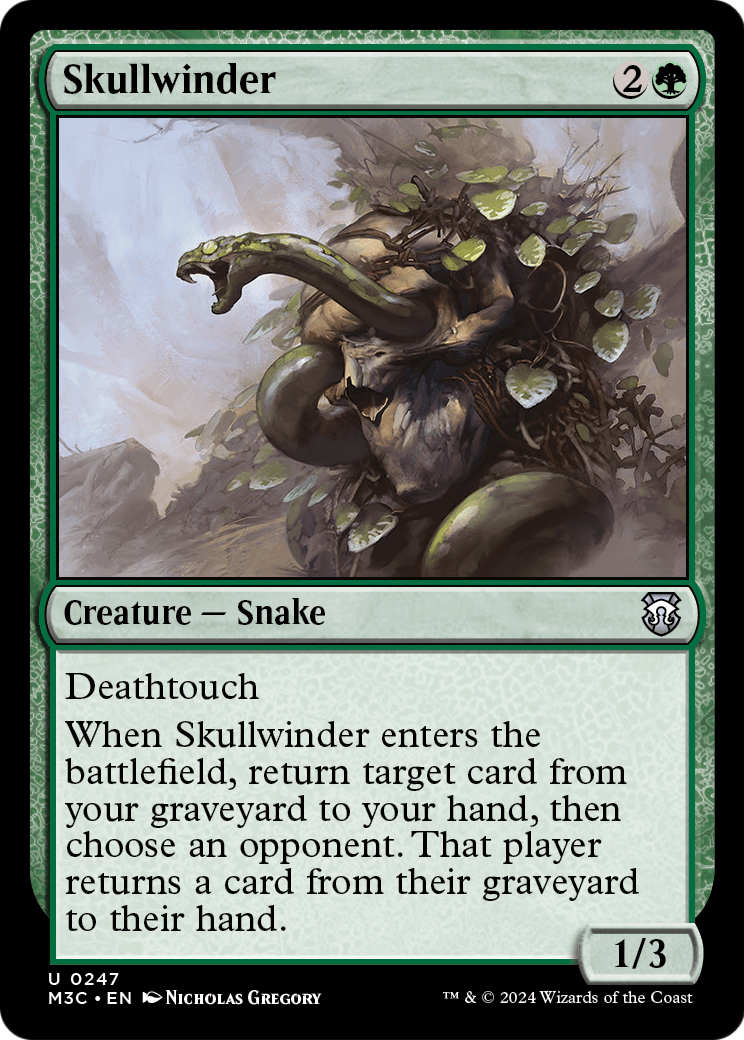 Skullwinder (M3C-247) - Modern Horizons 3 Commander Foil