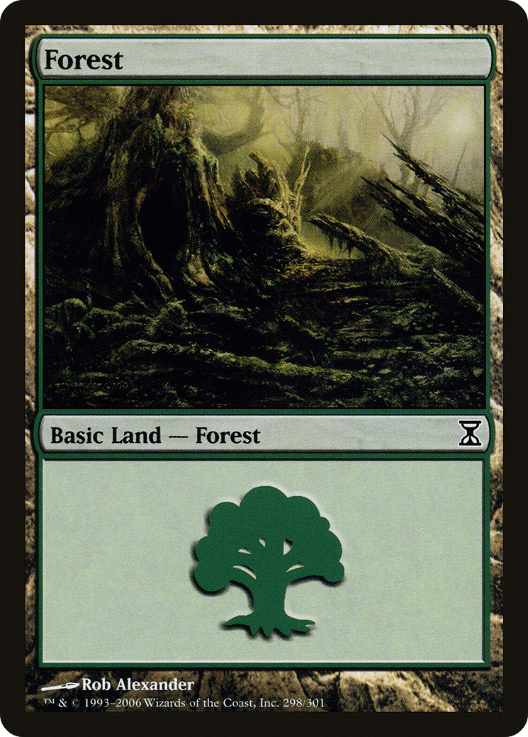 Forest (298) [Time Spiral] Foil