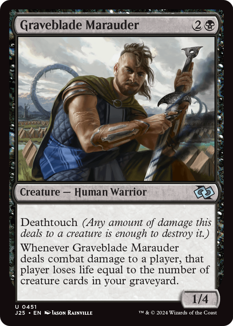 Graveblade Marauder (J25-451) - Foundations Jumpstart