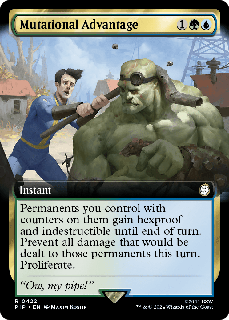 Mutational Advantage (Extended Art) [Fallout] Foil