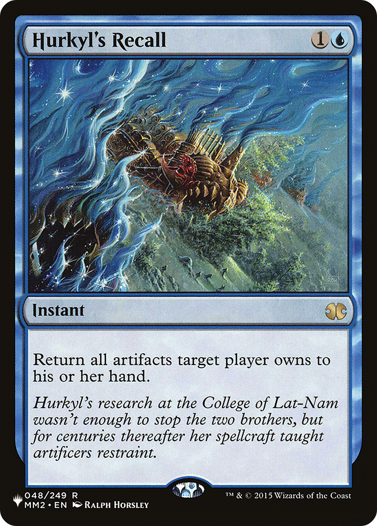 Hurkyl's Recall |  (MM2-48) [The List]