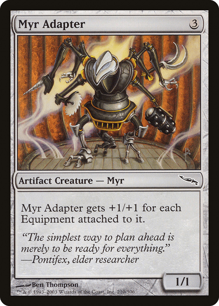 Myr Adapter [Mirrodin] Foil