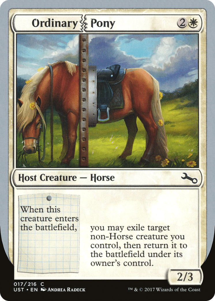 Ordinary Pony [Unstable] Foil