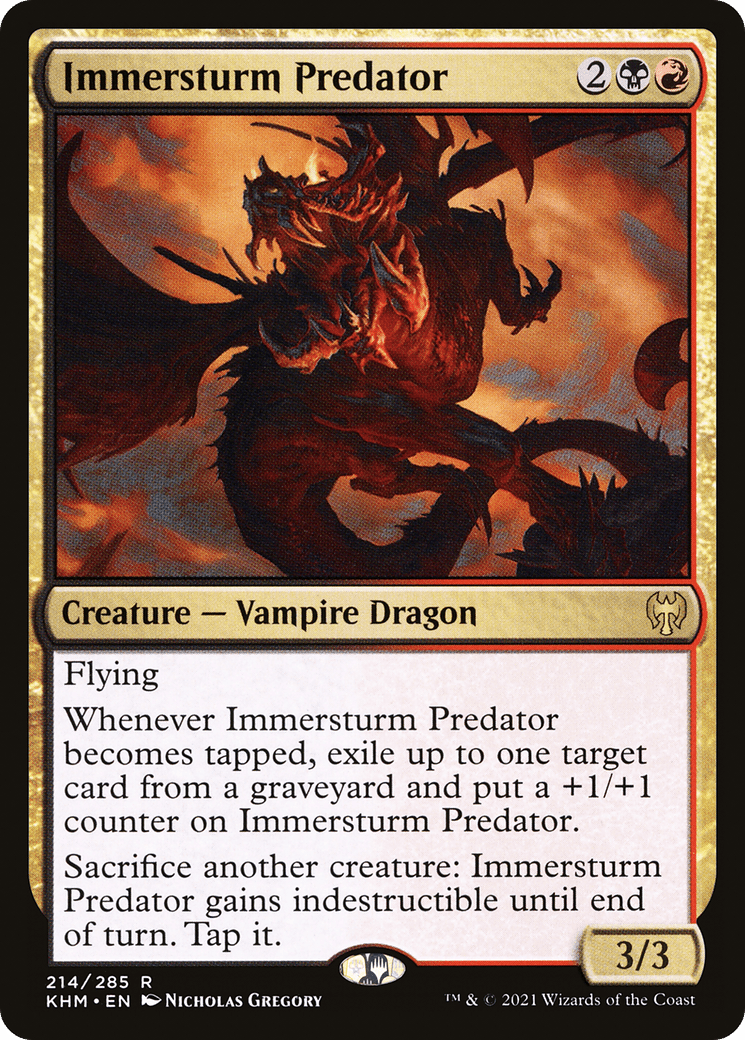 Immersturm Predator [Kaldheim] Foil