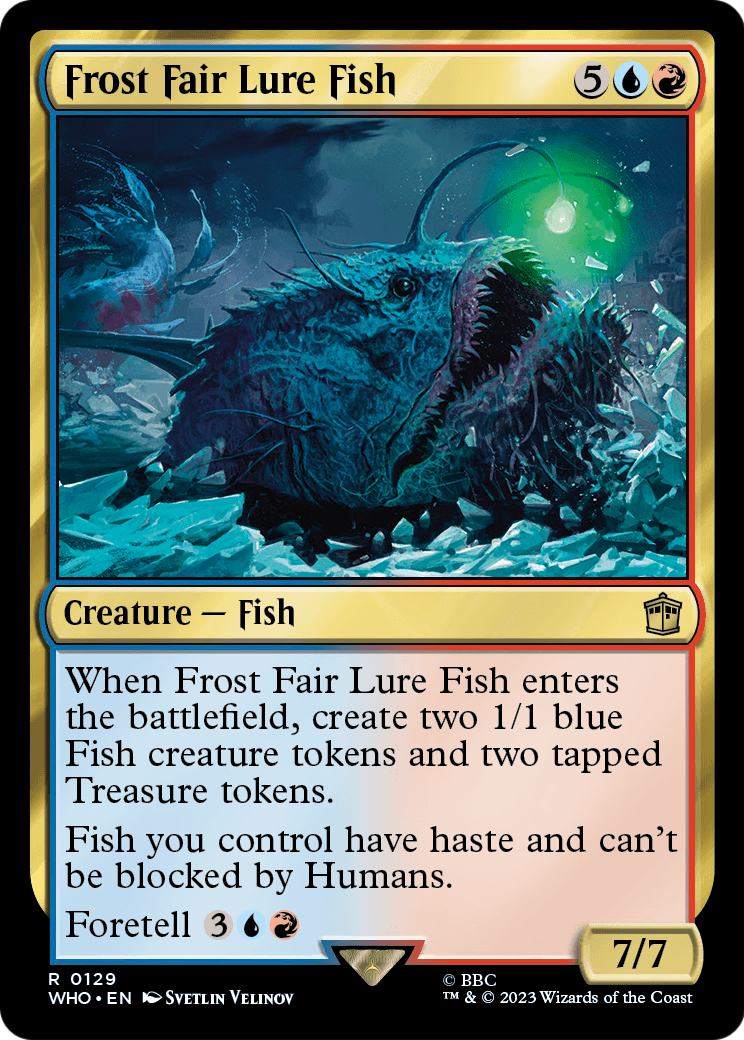 Frost Fair Lure Fish [Doctor Who] Foil