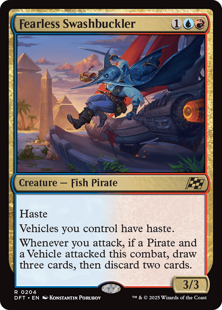 Fearless Swashbuckler |  (204) [Aetherdrift]
