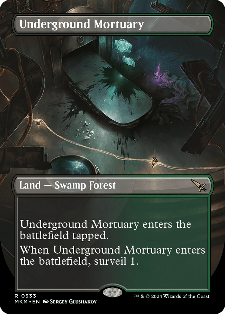 Underground Mortuary (Borderless) [Murders at Karlov Manor] Foil