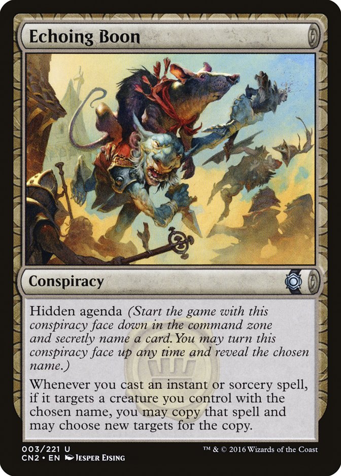 Echoing Boon 3/221 (Conspiracy: Take the Crown) 