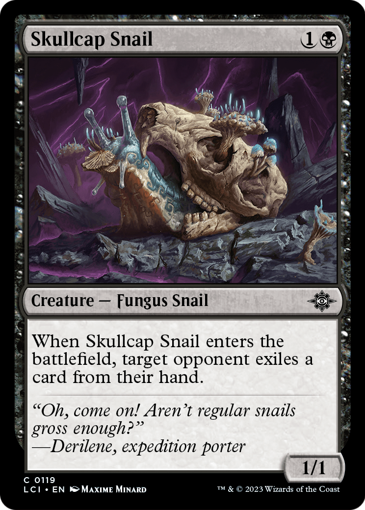 Skullcap Snail [The Lost Caverns of Ixalan] Foil