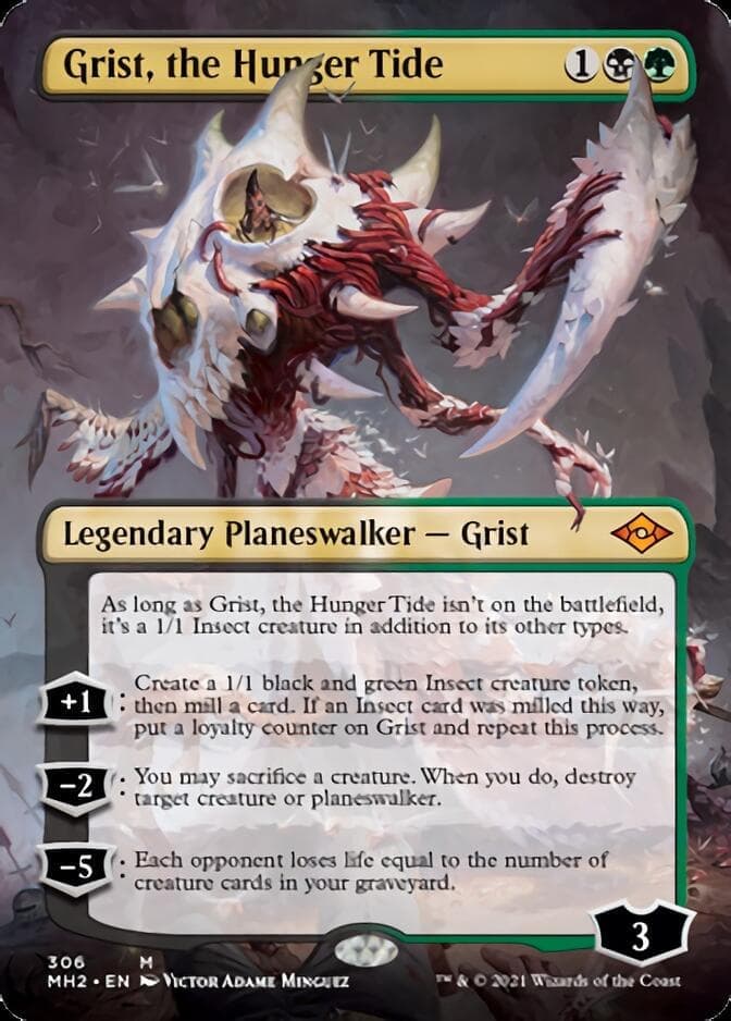 Grist, the Hunger Tide (Borderless) [Modern Horizons 2] Foil
