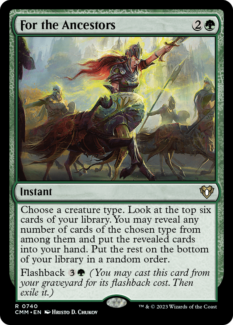 For the Ancestors [Commander Masters]