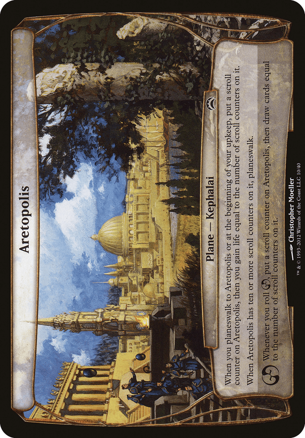 Aretopolis (010) [Planechase 2012 Planes]  Foil