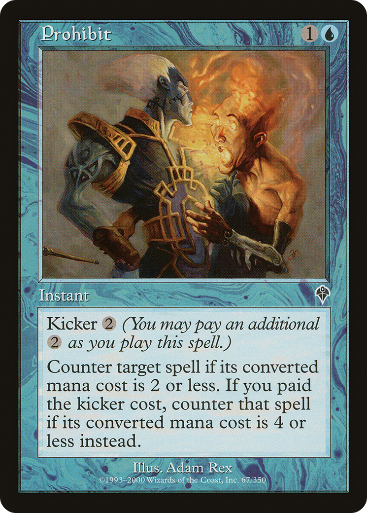 Prohibit [Invasion] Foil