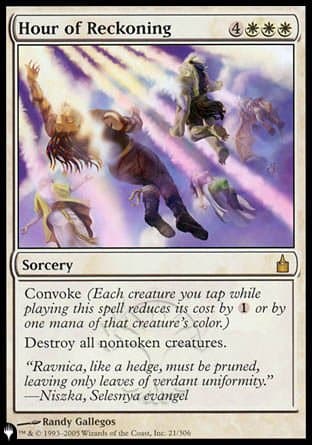 Hour of Reckoning |  (RAV-21) [The List]