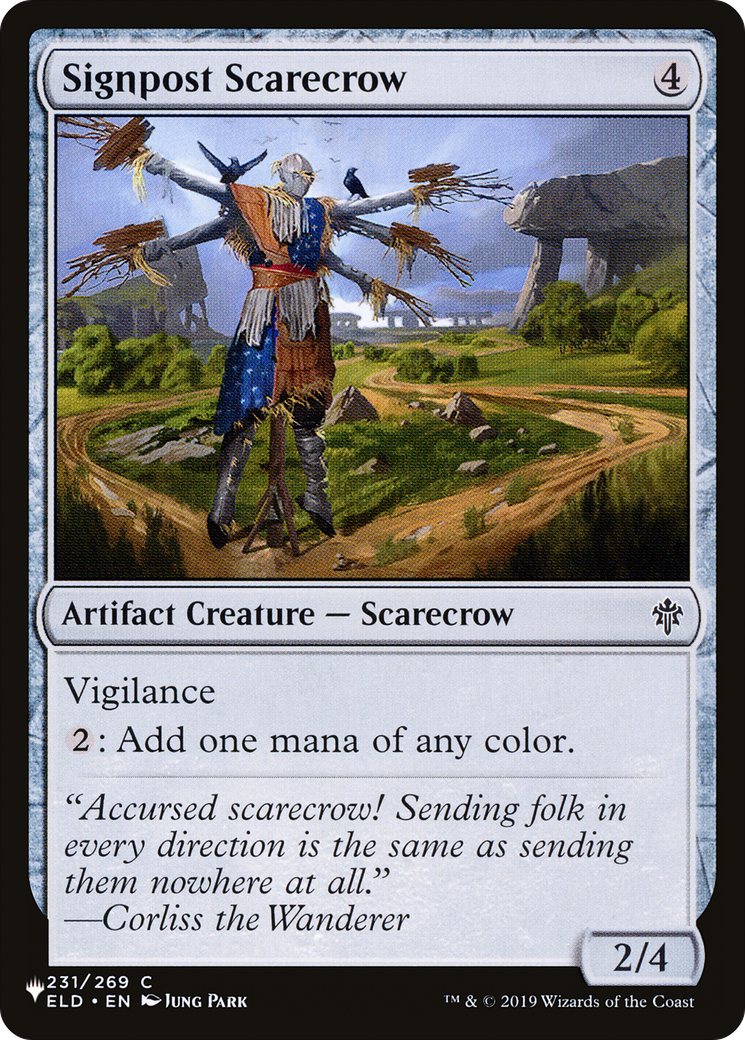 Signpost Scarecrow |  (ELD-231) [The List]