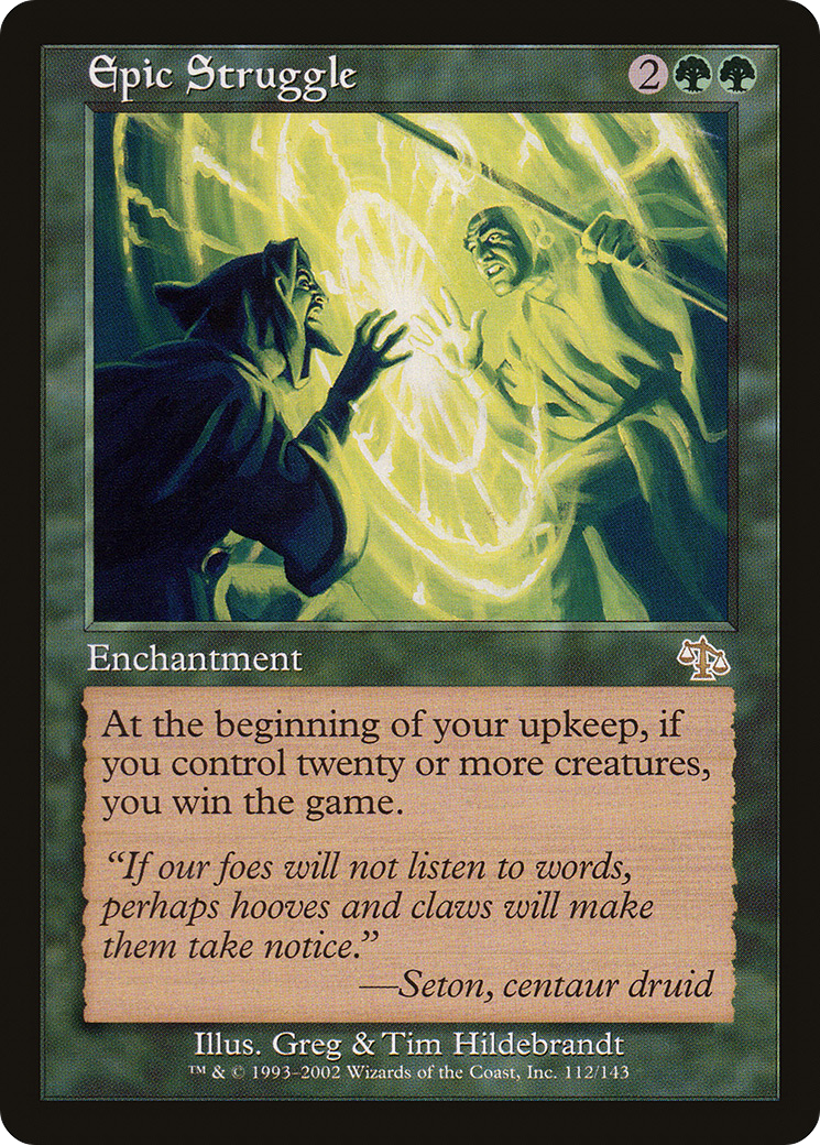 Epic Struggle [Judgment] Foil