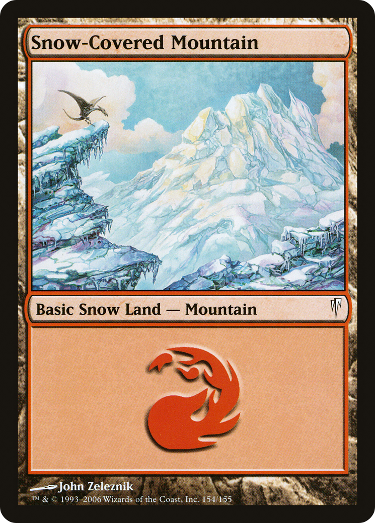 Snow-Covered Mountain [Coldsnap] Foil