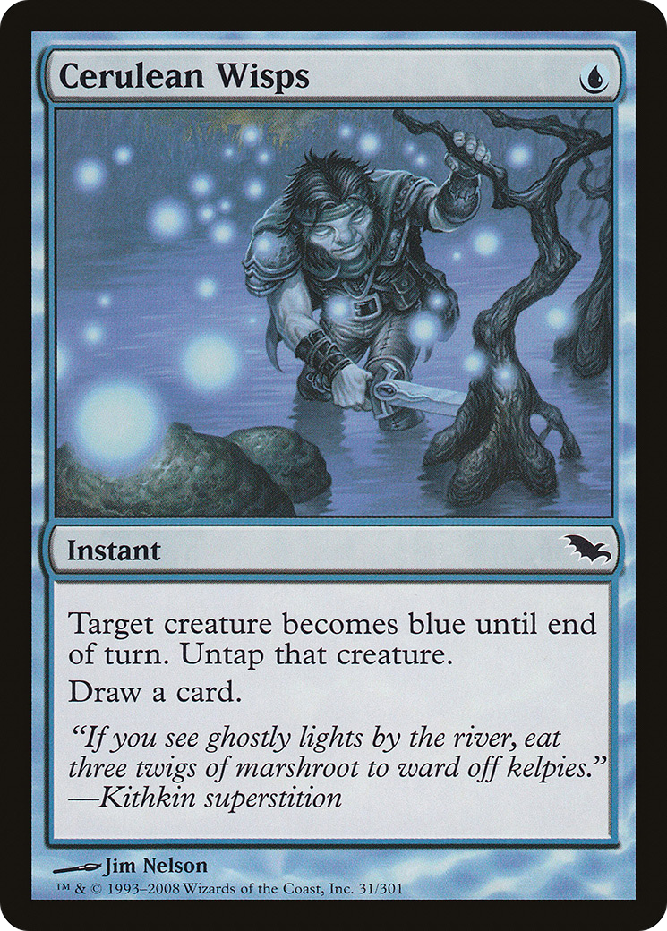 Cerulean Wisps [Shadowmoor] Foil