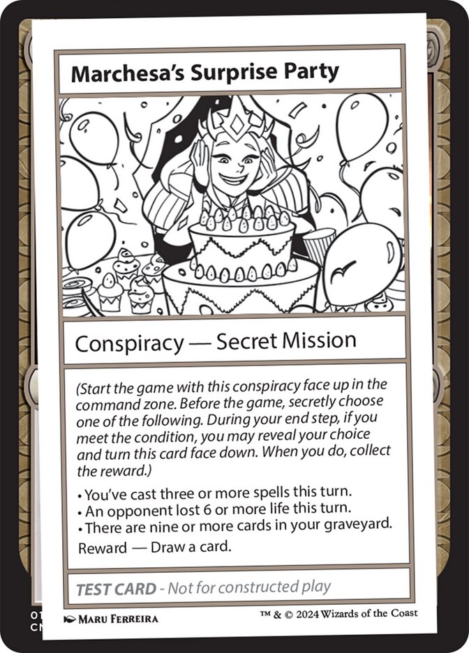 Marchesa's Surprise Party 503/390 (Mystery Booster 2 Playtest Cards) 