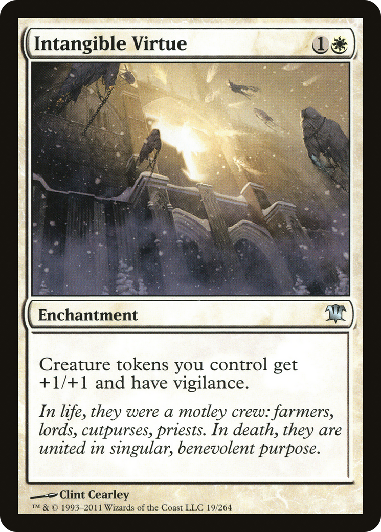 Intangible Virtue [Innistrad] Foil