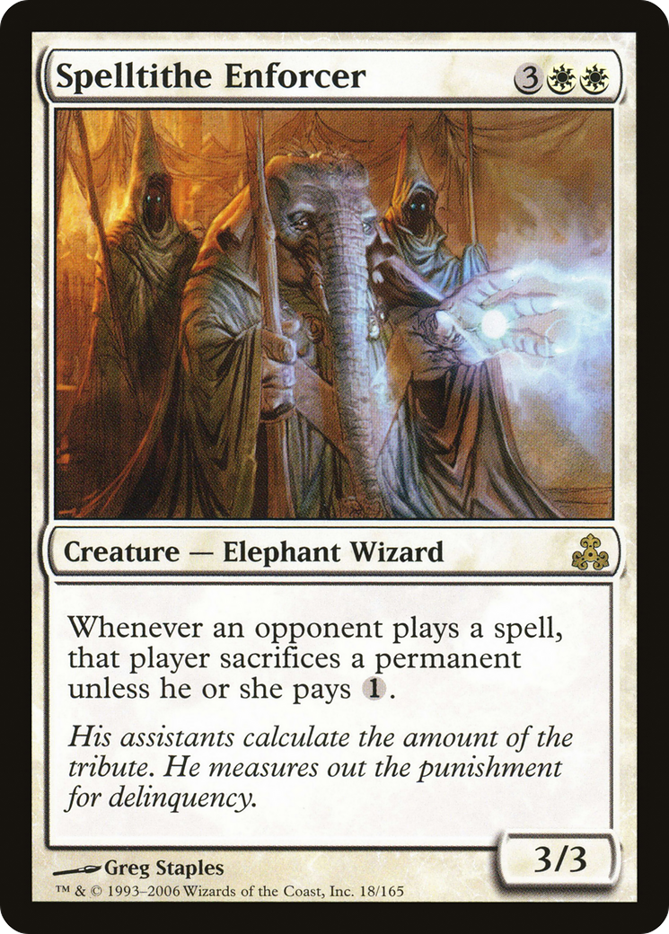 Spelltithe Enforcer [Guildpact] Foil