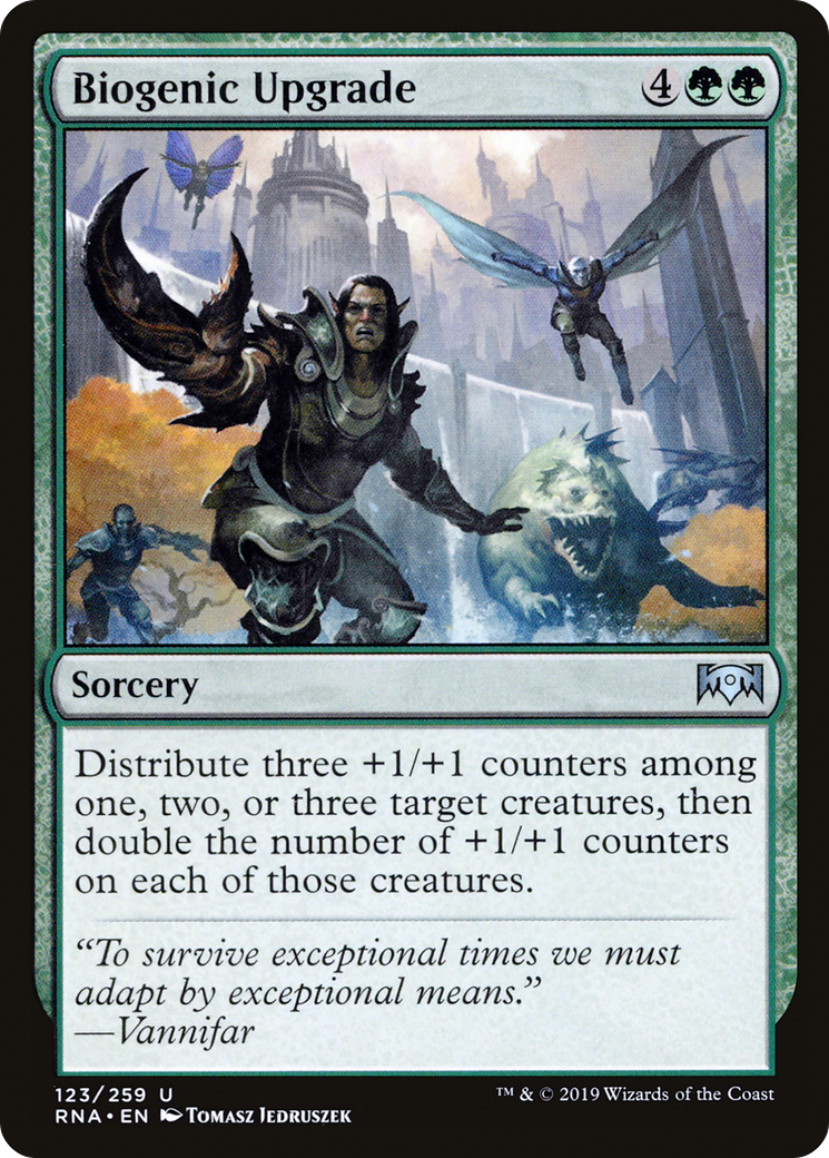 Biogenic Upgrade [Ravnica Allegiance] Foil