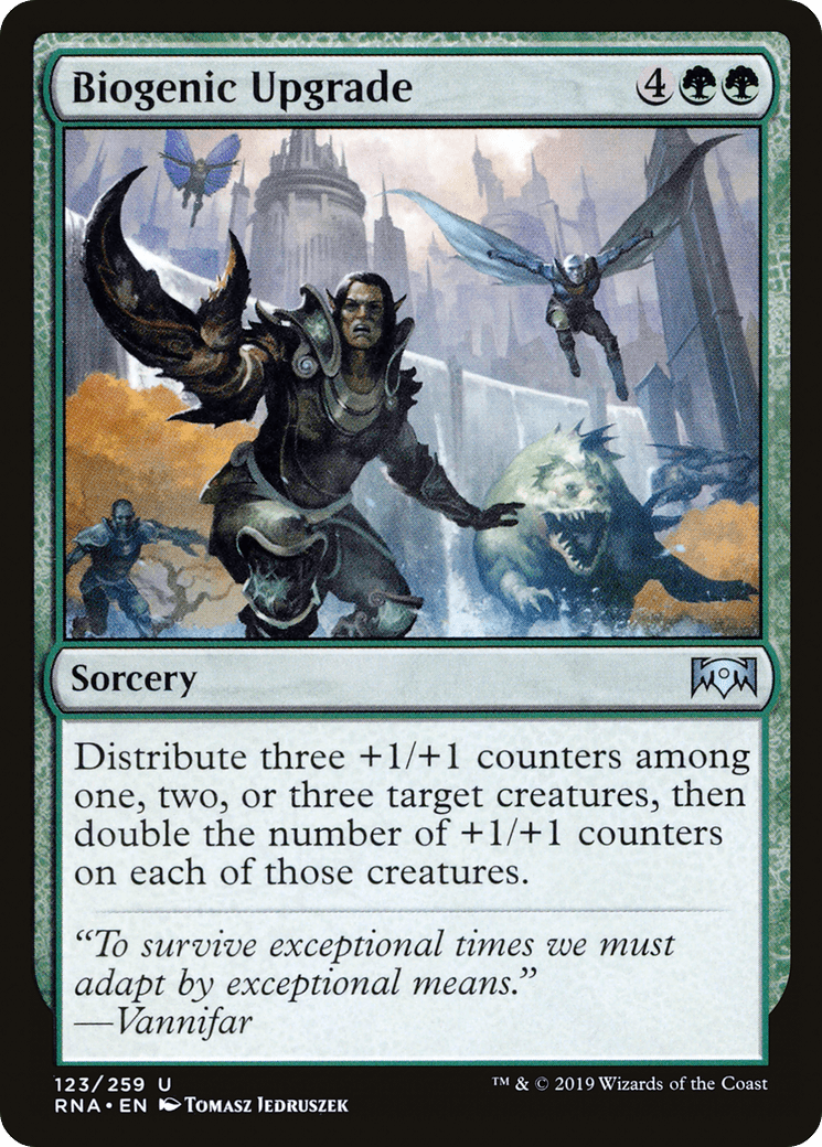 Biogenic Upgrade [Ravnica Allegiance] Foil