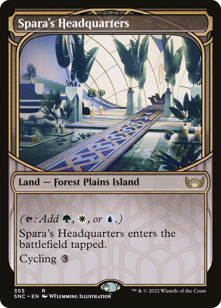 Spara's Headquarters (Showcase Skyscraper) [Streets of New Capenna] Foil