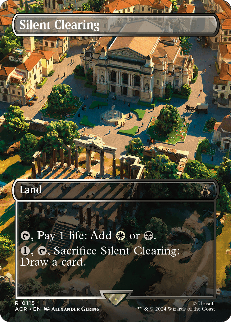 Silent Clearing (Borderless) [Assassin's Creed] Foil