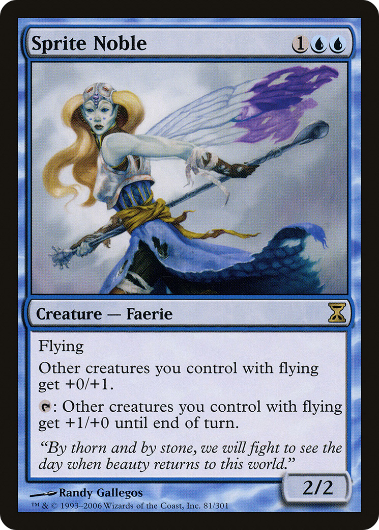 Sprite Noble [Time Spiral] Foil