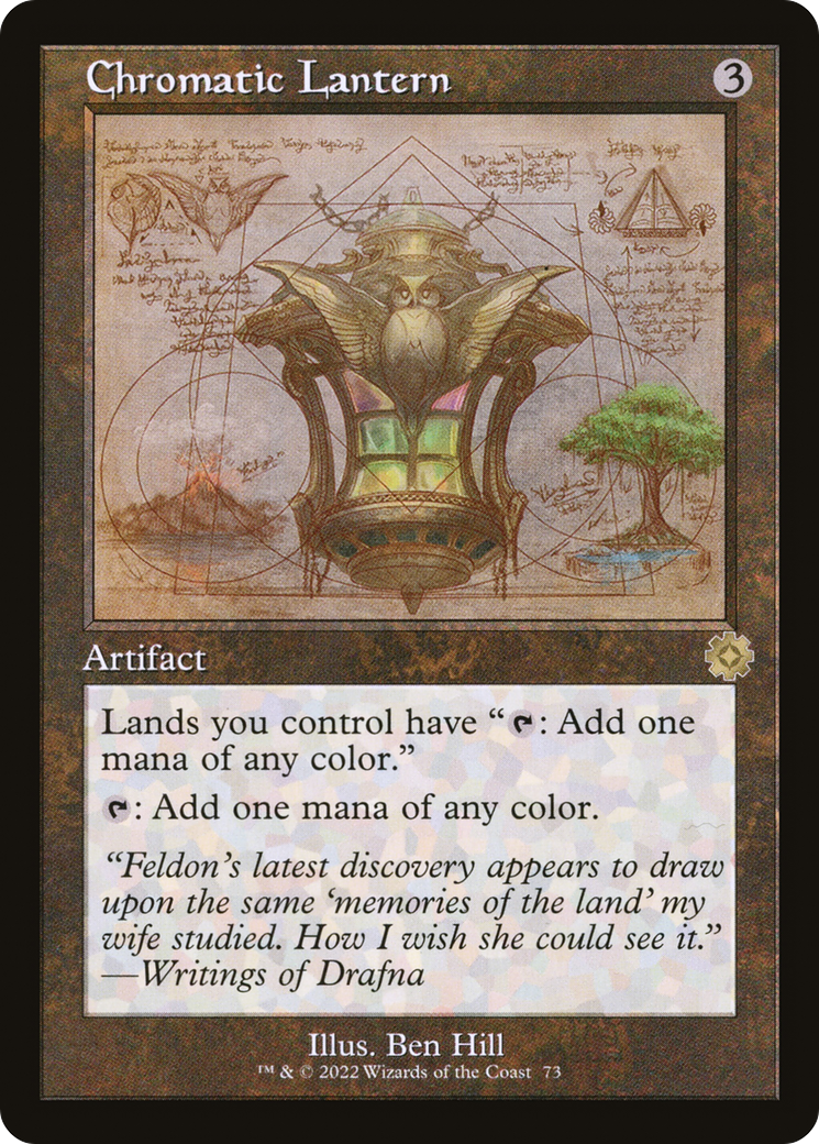Chromatic Lantern (Retro Schematic) [The Brothers' War Retro Artifacts] Foil