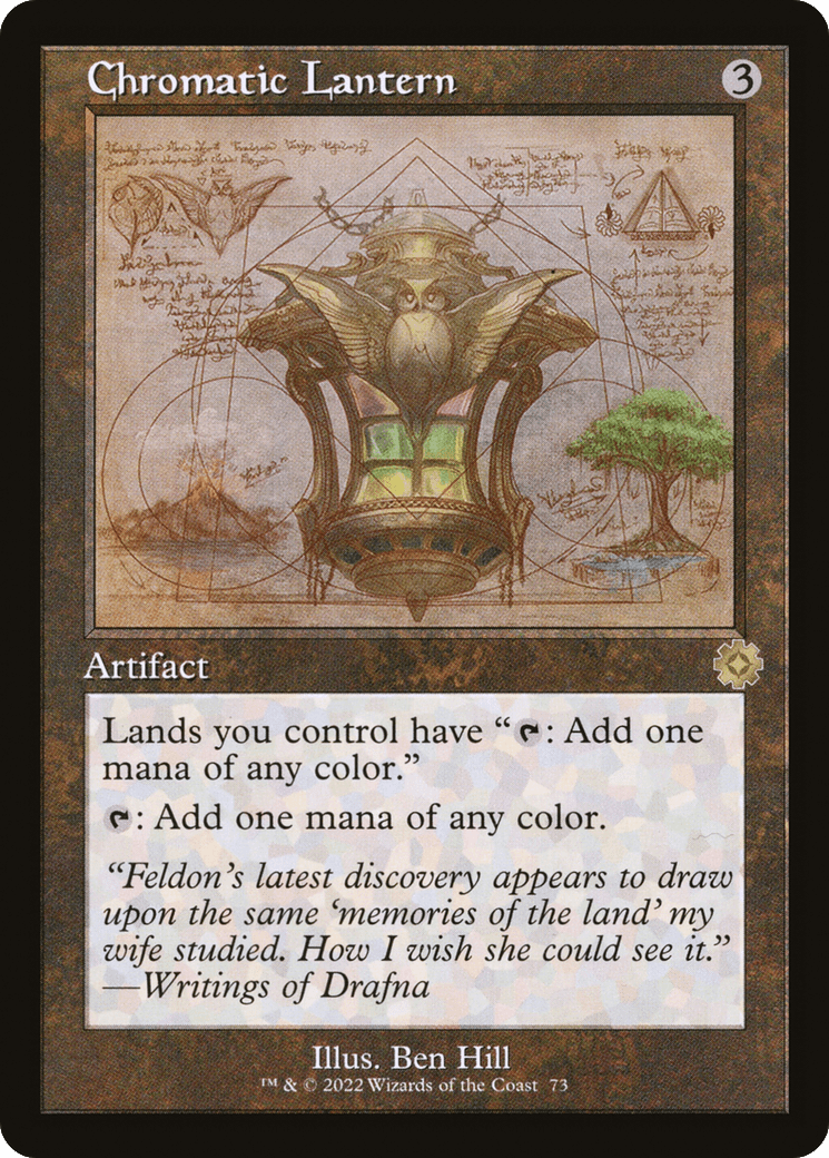Chromatic Lantern (Retro Schematic) [The Brothers' War Retro Artifacts] Foil