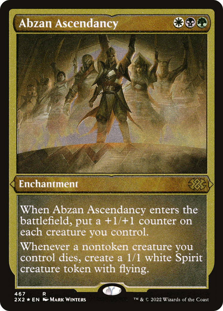 Abzan Ascendancy |  Foil (467) [Double Masters 2022]