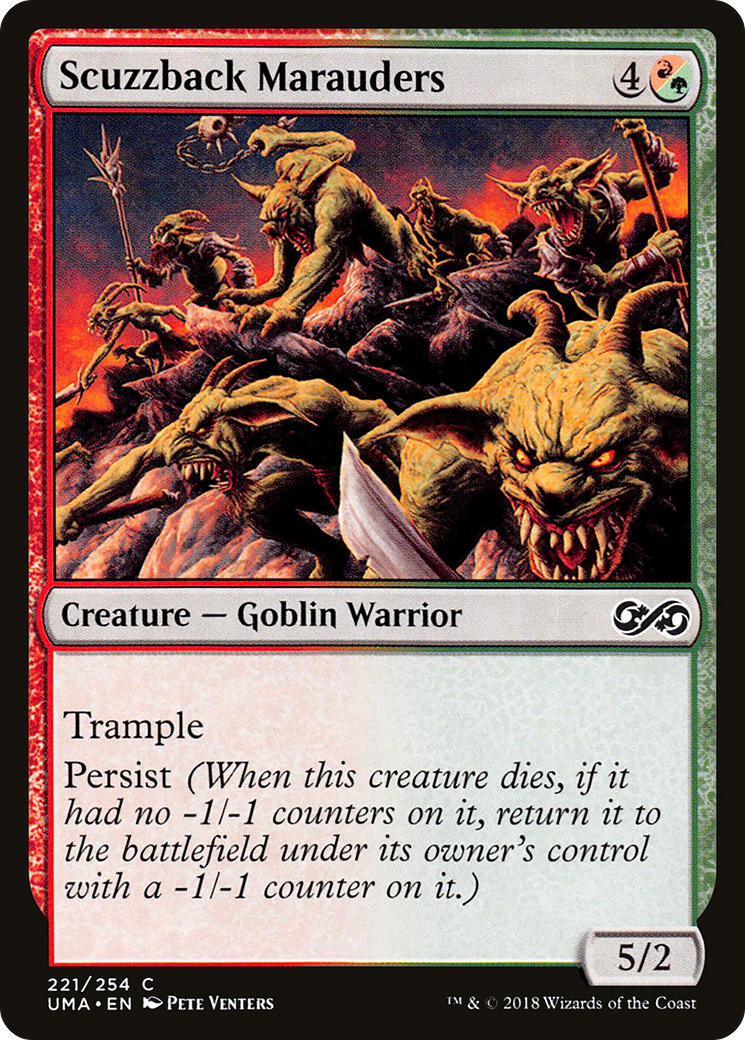 Scuzzback Marauders [Ultimate Masters] Foil