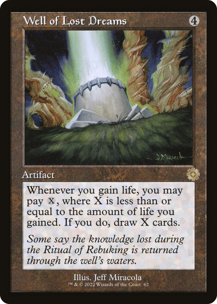 Well of Lost Dreams (Retro) [The Brothers' War Retro Artifacts] Foil