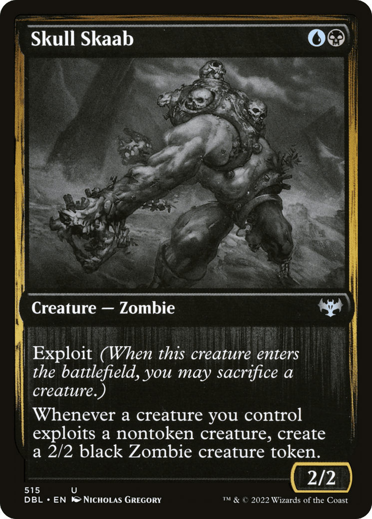Skull Skaab [Innistrad: Double Feature] Foil