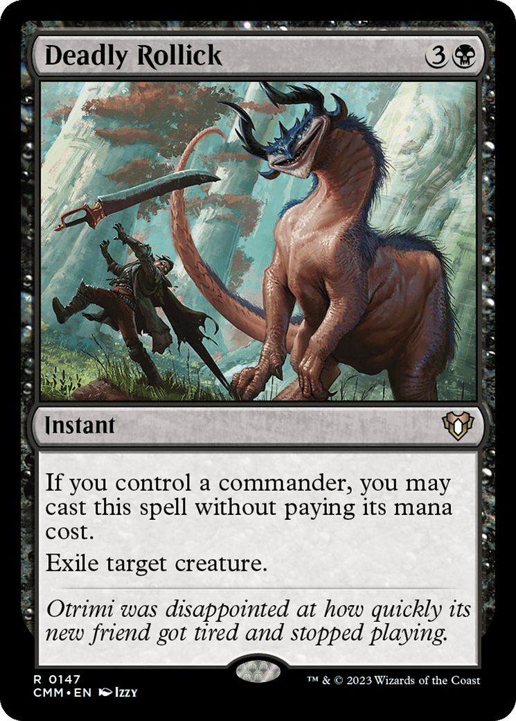 Deadly Rollick [Commander Masters] Foil