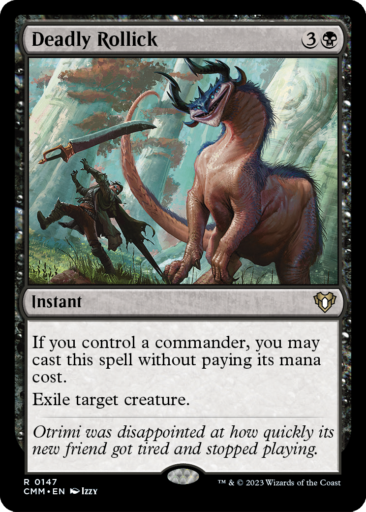 Deadly Rollick [Commander Masters] Foil