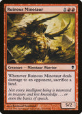 Ruinous Minotaur 145/249 (Zendikar)  - Foil