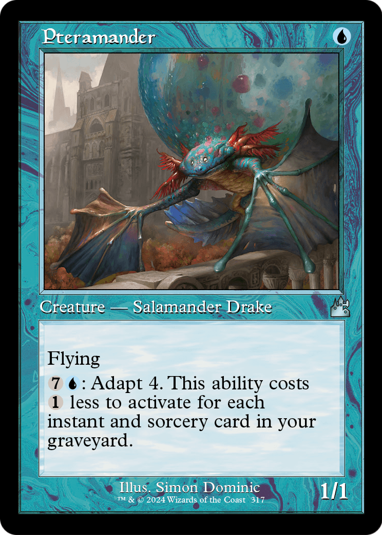 Pteramander (Retro Frame) [Ravnica Remastered]