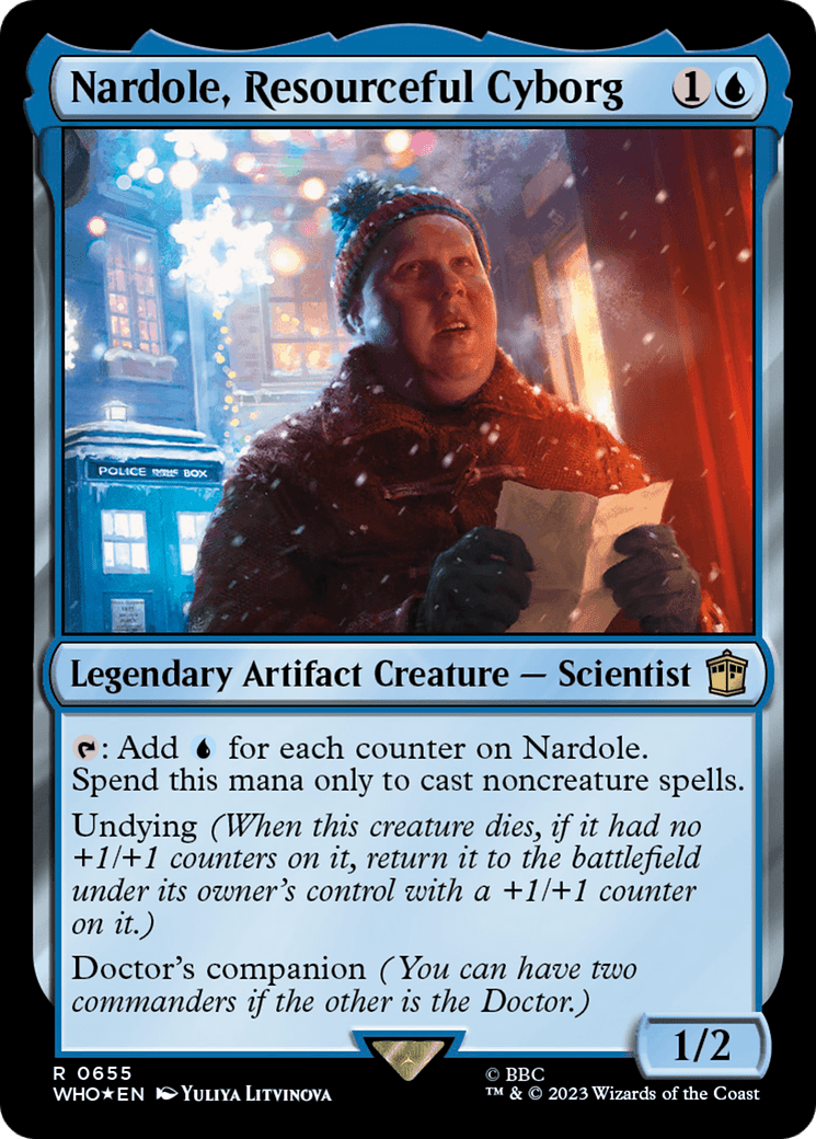 Nardole, Resourceful Cyborg (WHO-655) - Doctor Who Foil