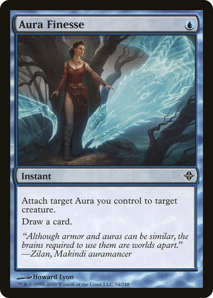 Aura Finesse [Rise of the Eldrazi] Foil
