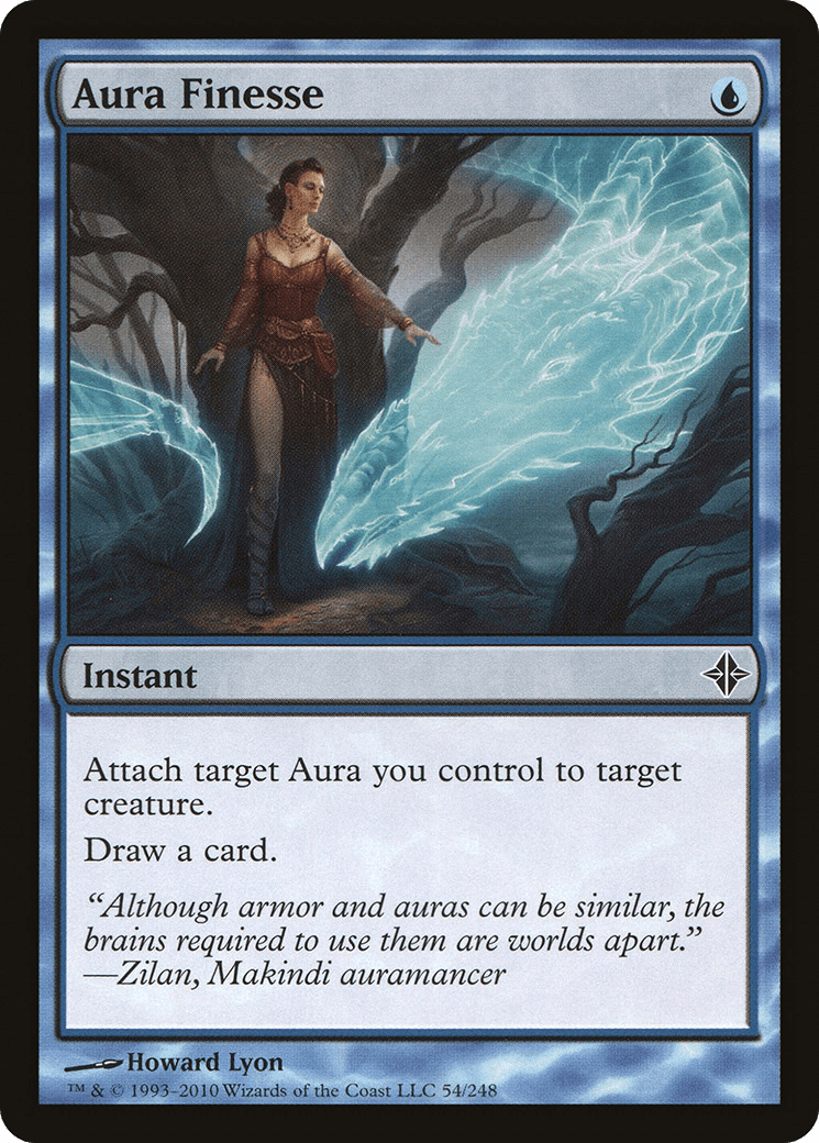 Aura Finesse [Rise of the Eldrazi] Foil