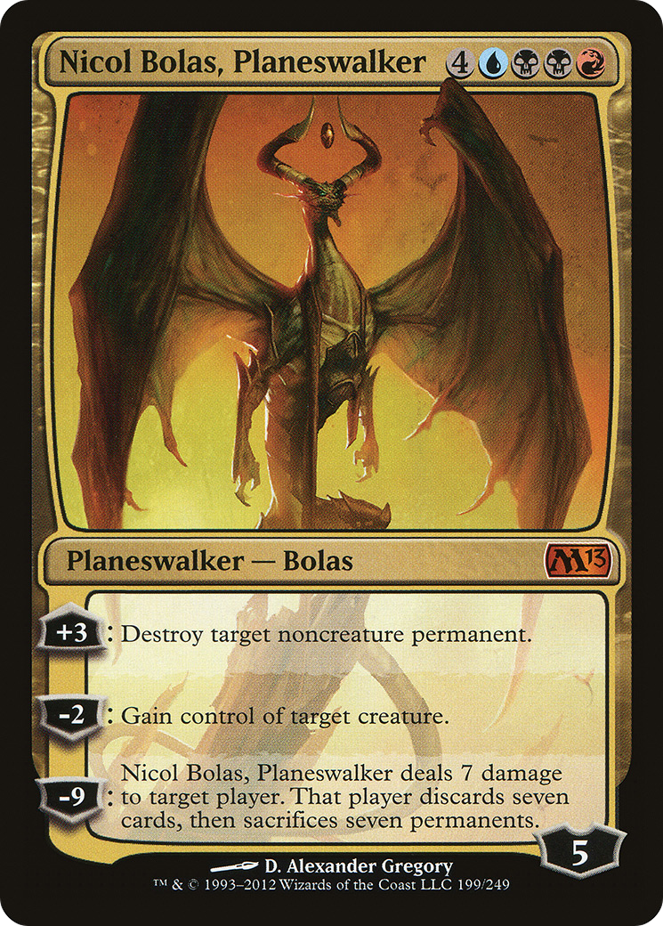 Nicol Bolas, Planeswalker [Magic 2013] Foil
